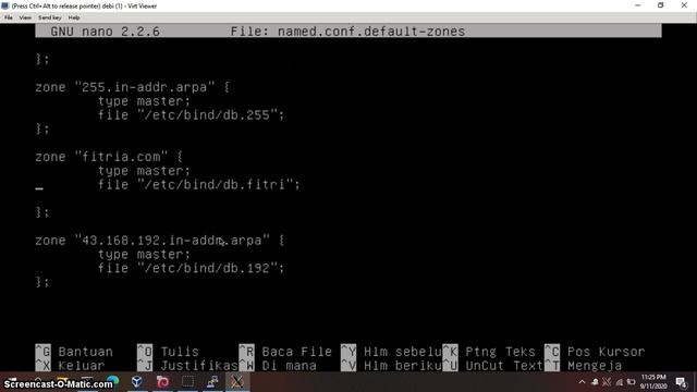 Part 2 Konfigurasi server pada Debian VPS смотреть онлайн