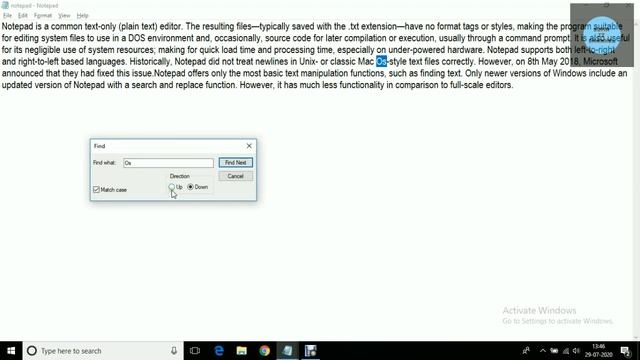 Find in Notepad, Using Find & Replace all Options in Notepad, Notepad Tutorial in Telugu - Part 5 смотреть онлайн