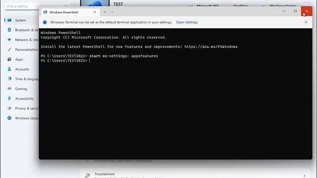 Open Apps & Features Tool in Windows 11 смотреть онлайн