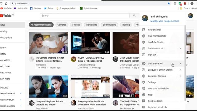 HOW TO put YOUTUBE into Dark Mode. Get YT interface смотреть онлайн