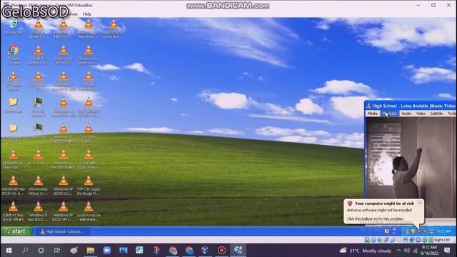Windows XP BSOD Compilation VM 7 смотреть онлайн
