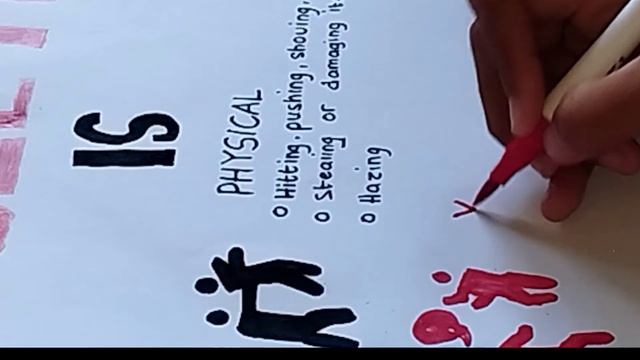 POSTER ANTIBULLYING || Membuat dan Menggambar poster anti bullying смотреть онлайн