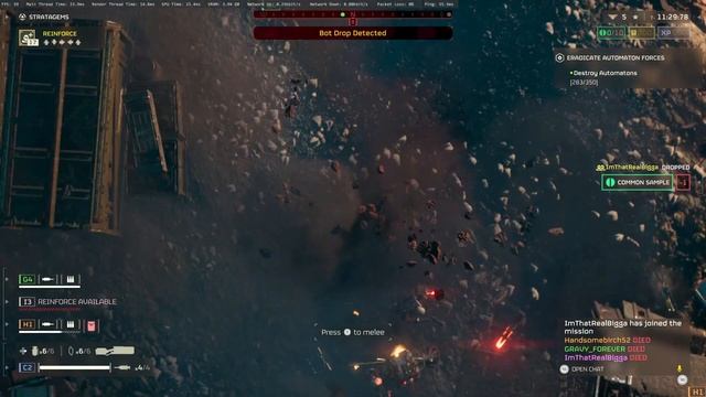 HELLDIVERS 2 Gameplay on CLOUDDECK | HARD Defense Mission смотреть онлайн