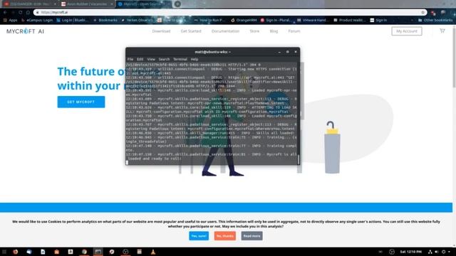Mycroft on Ubuntu смотреть онлайн