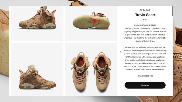 RUMORS! Travis Scott x Air Jordan 6 "British Khaki" | Utopia 4/30 What you NEED to know! смотреть онлайн