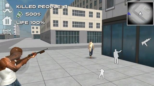 San Andreas Crime City Android Gameplay смотреть онлайн