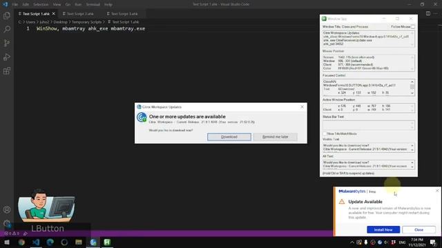 Hide Annoying Pop Ups [Random AutoHotkey Stuff #23] смотреть онлайн
