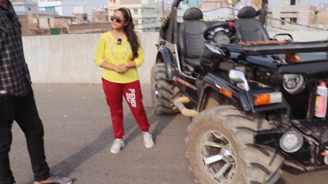 Monster Modified Willys Jeep| All Details Of Modified Open Jeep By Owner| PRICE-3 Lakh| смотреть онлайн