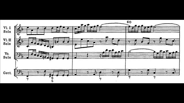 Vivaldi - L'estro armonico op. 3 n. 11 - I-III (score) смотреть онлайн