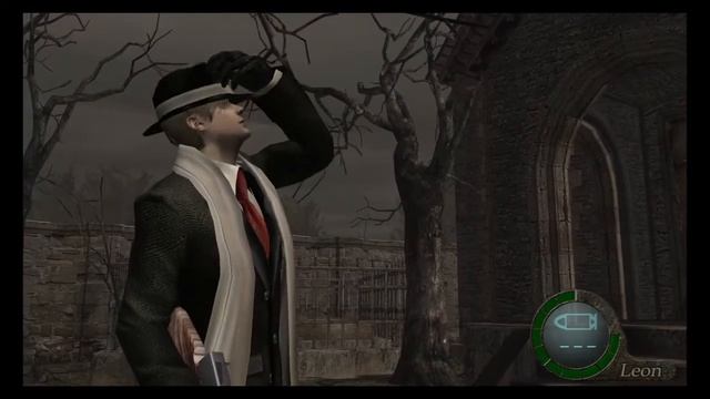 Resident Evil 4 (RE4): Mafia outfit Leon.S.Kennedy Chicago typewriter Dramatic reload animation. смотреть онлайн