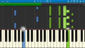 Beyonce - Halo [Piano Tutorial] Synthesia