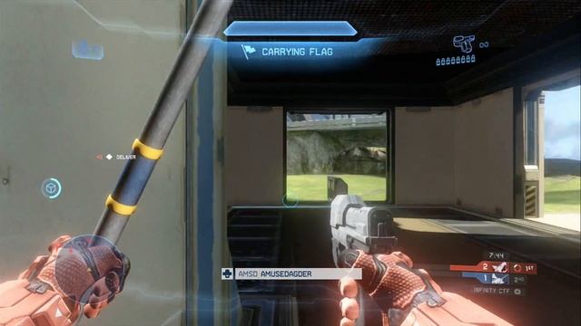 Halo 4 Multiplayer Gameplay: CTF on Ravine and 49 kills смотреть онлайн