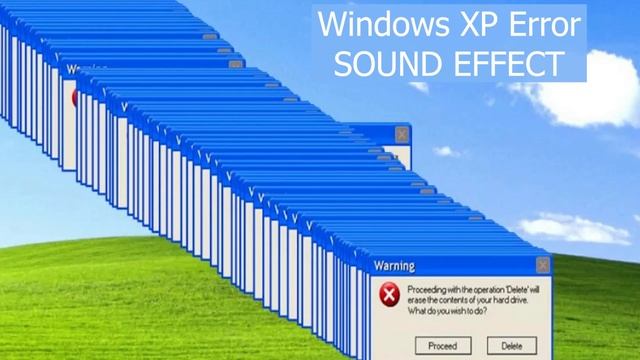 Windows XP Error SOUND EFFECT смотреть онлайн