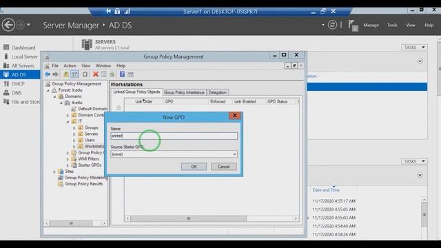 Windows Server 2012 – How to Deploy Network Printer by using Group Policy смотреть онлайн