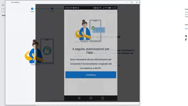 Collegare il telefono al PC tramite Windows 10 o Windows 11 смотреть онлайн