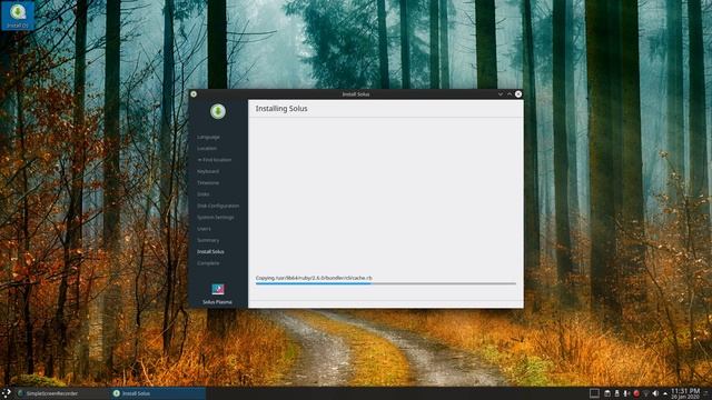Solus 4.1 Fortitude KDE Plasma Install смотреть онлайн