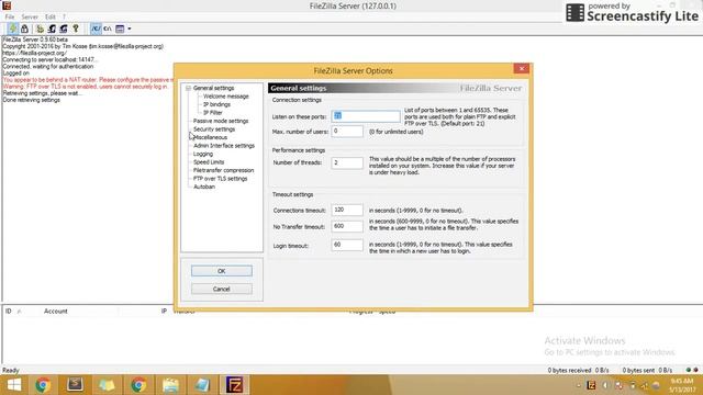FTP Server: Setting Up FTP Server using FileZilla on Microsoft Windows смотреть онлайн