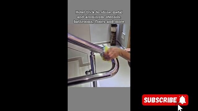 Hotel trick to shine metal and aluminum utensils, bathrooms, floors and more. #Tips #Trick смотреть онлайн