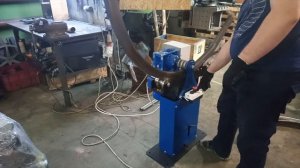 Трубогиб RME-60. Гнем профиль 60х30