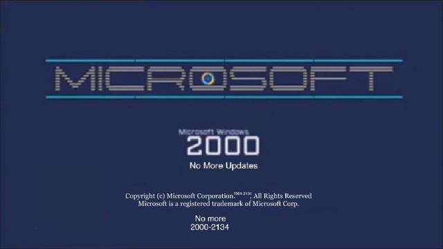 Windows 2000 No More Updates смотреть онлайн