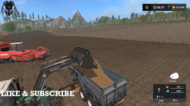 Farming Simulator Gameplay 17 FENDT FAVORIT 800 SERIES TRACTOR ACER HELIOS PREDATOR 300 смотреть онлайн