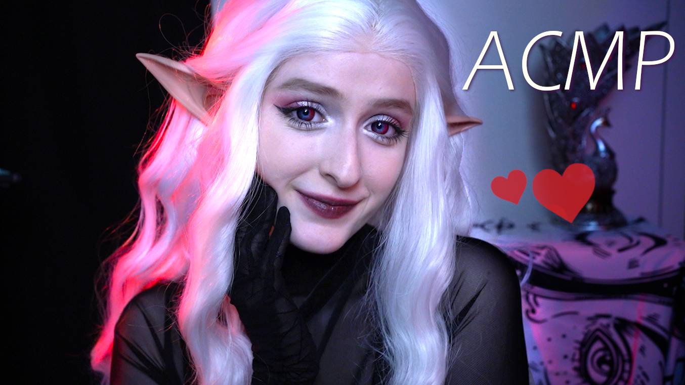 АСМР Эльфийка-вампирша похитила тебя и хочет с тобой встречаться | Ролевая игра An Elf kidnapped you смотреть онлайн