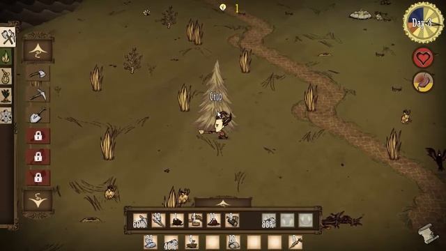 Let's Play -- Don't Starve -- Leben 1 -- Part 2 - Unser 1. Lager смотреть онлайн