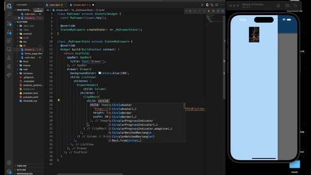 Drawer widget || How to create Drawer in Flutter App? (Android and IOS) - Learn Flutter смотреть онлайн