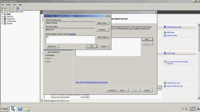 Windows server 2008r2 remote desktop services installation смотреть онлайн