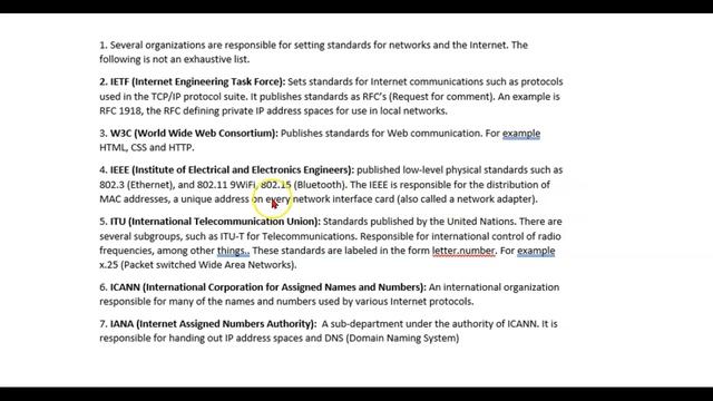 Standards organizations and the Internet смотреть онлайн
