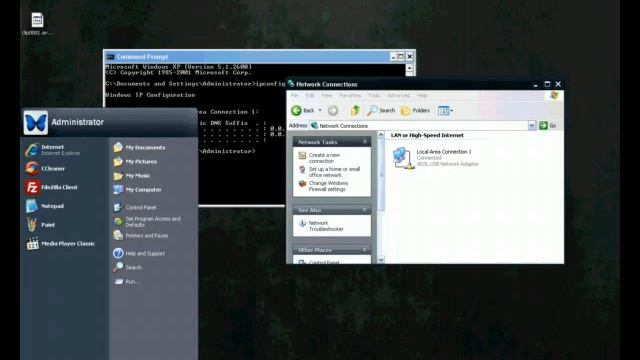 Cambiar IP fija en Windows XP смотреть онлайн