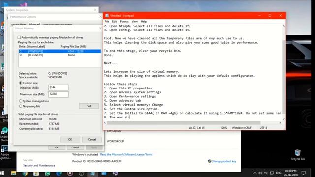 Make your System faster | Increase Virtual Memory | Speed-up system boot | Latest | Windows 10 смотреть онлайн