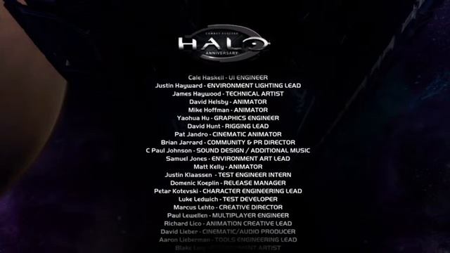 Halo: Combat Evolved Anniversary - (End Credits) смотреть онлайн