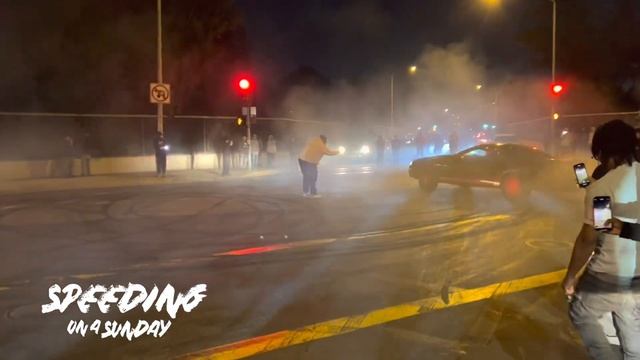 LOS ANGELES SUNDAY FUNDAY | Dodge Chargers & A 5.0 mustang from HELL!!!!! смотреть онлайн