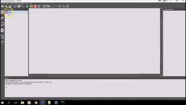 Adding a Cisco ASA Firewall to GNS3 (1/3) смотреть онлайн