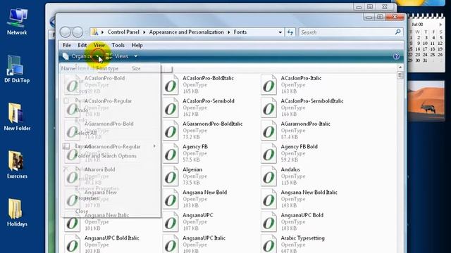 Windows Vista: Installing Fonts смотреть онлайн