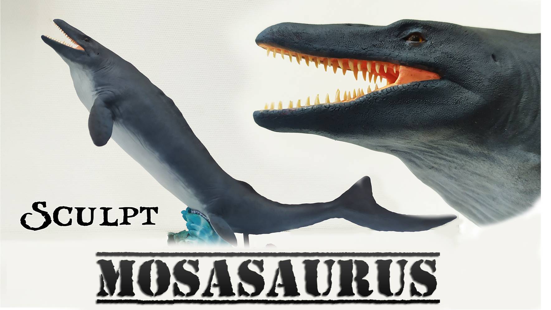 Мозазавр. Лепка из полимерной глины смотреть онлайн