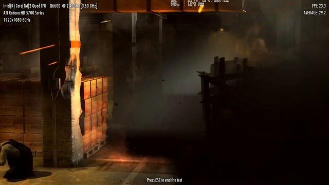 Mafia 2 Benchmark in 1080p смотреть онлайн