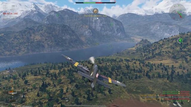 P-51-A Mustang и Mustang Mk1 носители демократии и кирпичей в War Thunder. Fragmovie, фрагмуви. смотреть онлайн