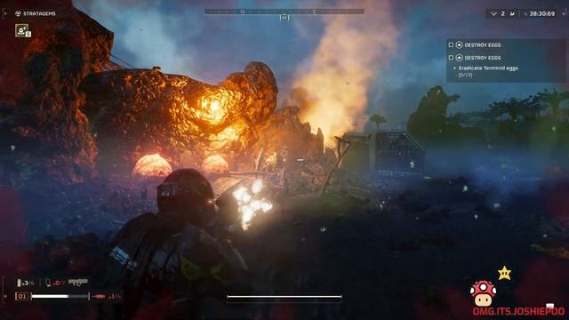 First Landing Chaos! Helldivers 2 Ps5 Gameplay. #gameplay #helldivers2 #sony #squad смотреть онлайн