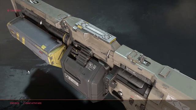 Doom 2016. Heavy Assault Rifle Model.