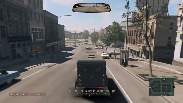MAFIA 3 CRAZY EPIC CAR CRASH - ARMORED TRUCK SENDS NORMAL CAR FLYING INTO SPACE! смотреть онлайн