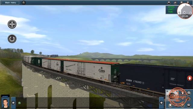 NS OLS GP40-2 Reefer addon Trainz Simulator Android смотреть онлайн