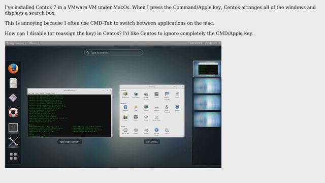 Unix & Linux: Disable apple Cmd key on Centos/Gnome in VM смотреть онлайн