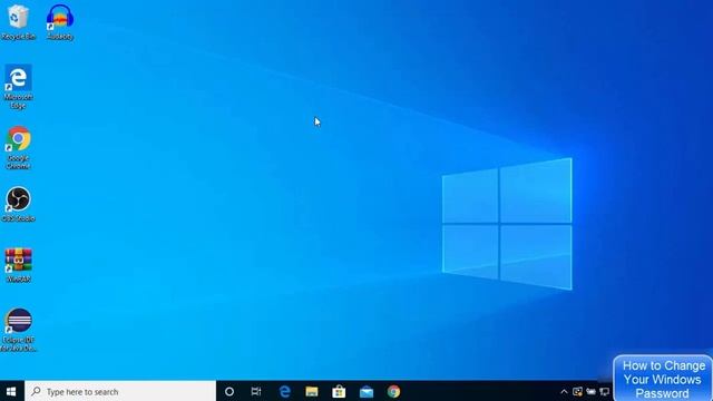 How To Change Password In Windows 10 смотреть онлайн