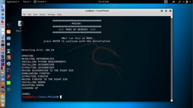 PhishX tutorial Phishing Tool in Kali Linux смотреть онлайн