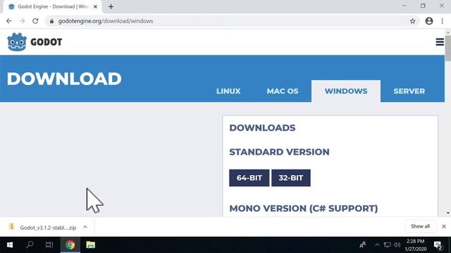 Installing Godot on Windows смотреть онлайн