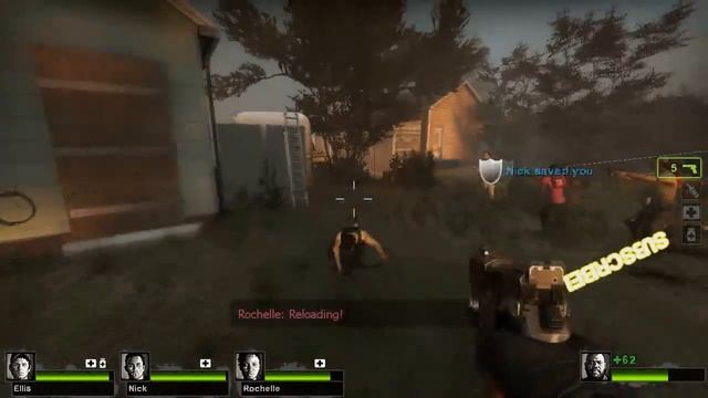 Left 4 Dead 2 - Zombie Apocalypse, Blood, Scary Maze смотреть онлайн