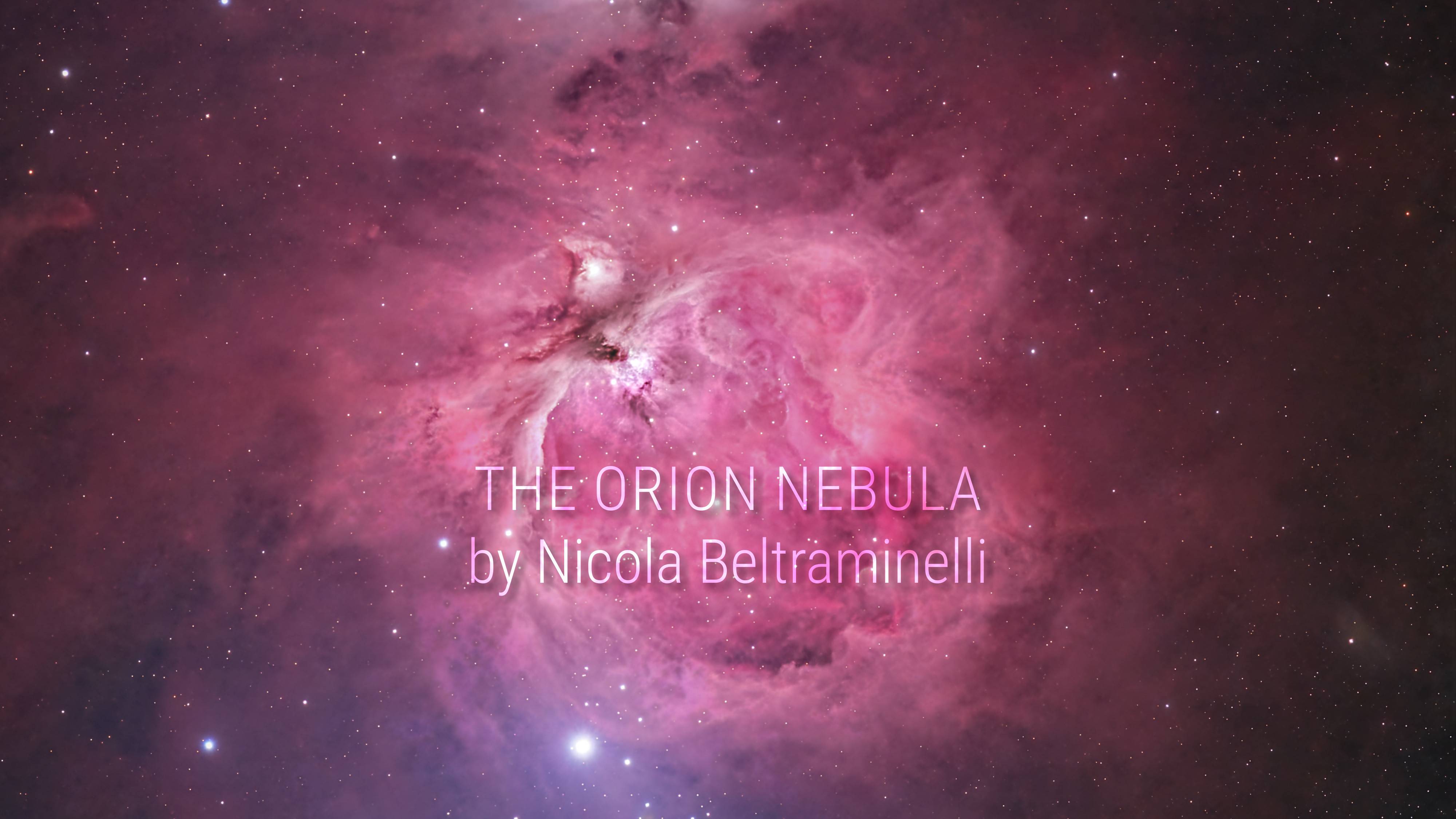The Orion Nebula by Nicola Beltraminelli смотреть онлайн