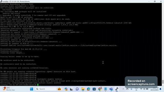How to install Jenkins in AWS EC2 Ubuntu | DevOps #aws #awstraining #jenkins #jenkinstutorial смотреть онлайн